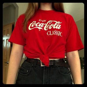 oversized Coca-Cola t
